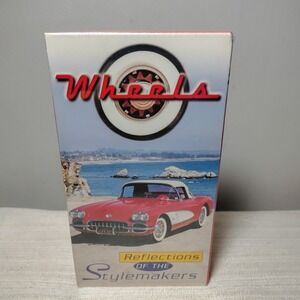 Wheels: Reflections of Stylemakers VHS Movie Video Classic CORVETTE Car New 1996